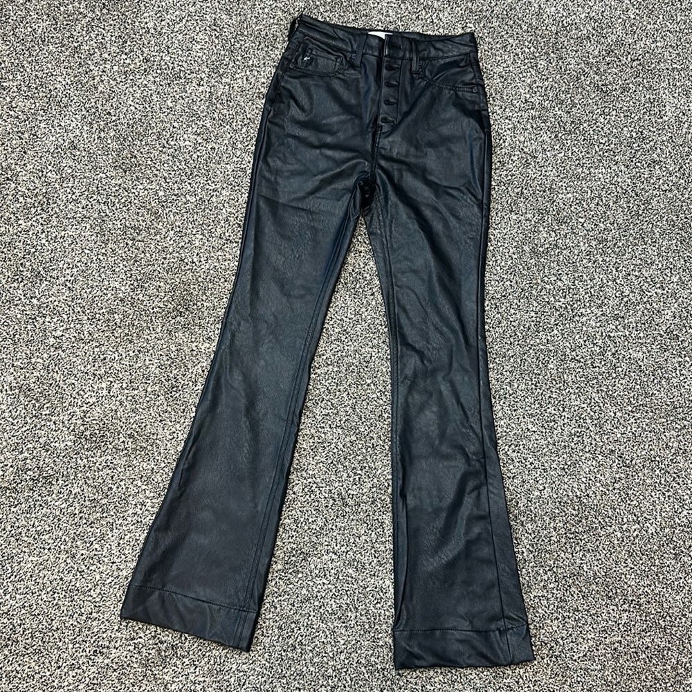 Black leather Kancans